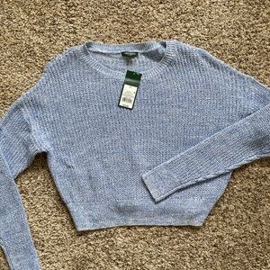 Blue wild fable sweater